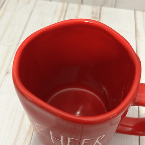 SOLD! Rae Dunn Christmas ‘CHEERS’ Mug - Picture 2 of 3